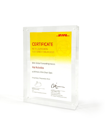 DHL Global Forwarding Retail & Fashion Customer Forrum2019 Winner of the Shark Tank
