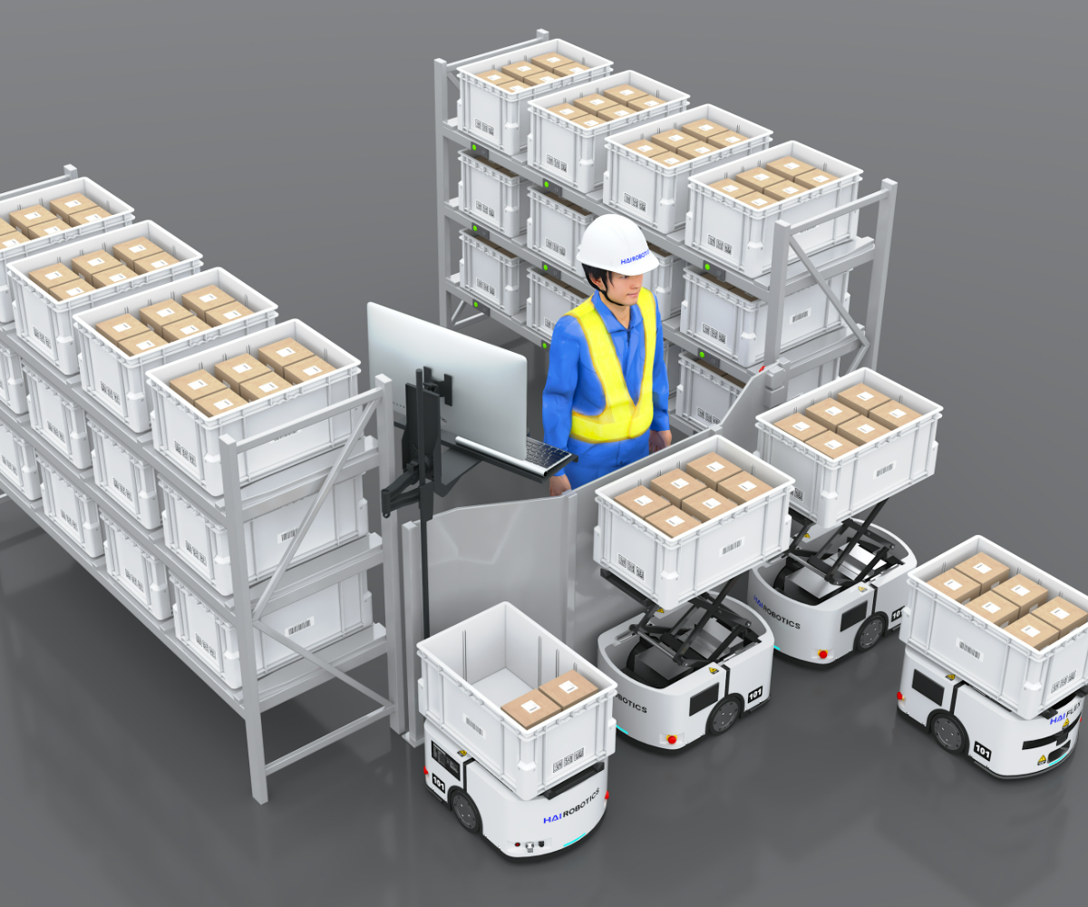 人机直拣工作站