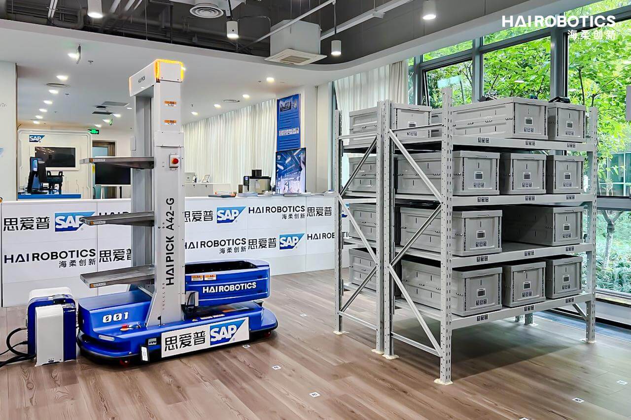 南宫ACR机器人在SAP中国研究院展出